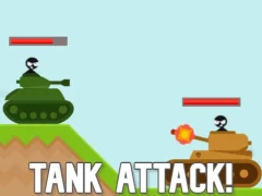 Leikur Stickman Tanks á netinu