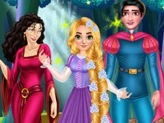 Leikur Long Hair Princess Tangled Adventure á netinu