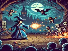 Leikur Pixel Wizard á netinu