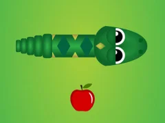 Leikur Snake Eats Apple á netinu
