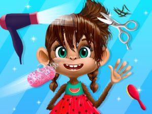 Leikur Super Star Animal Salon á netinu