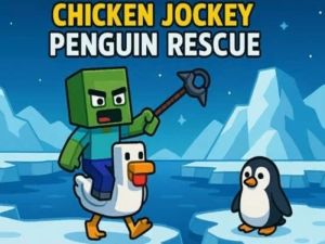 Leikur Kjúklingaskipti: Penguin Rescue á netinu