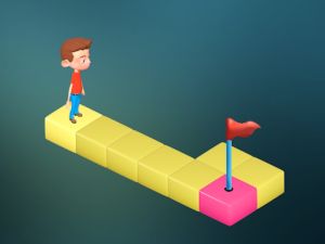 Leikur 3D isometric þraut á netinu