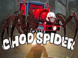 Leikur Choo Choo Spider Monster Train á netinu
