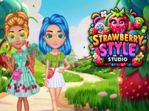 Leikur Strawberry Style Studio á netinu