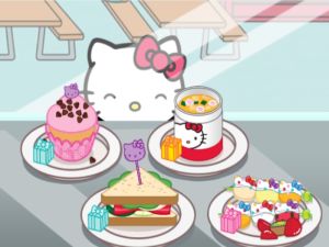 Leikur Hello Kitty Lunchbox á netinu