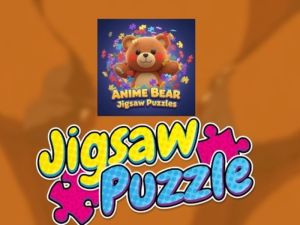 Leikur Anime bear púsluspil á netinu
