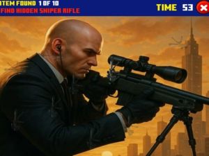 Leikur Mr Sniper falinn riffill á netinu