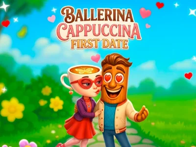 Leikur Ballerina Cappuccina First Date á netinu