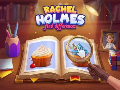 Leikur Rachel Holmes: Find Differences á netinu