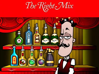 Leikur Bartender The Right Mix á netinu