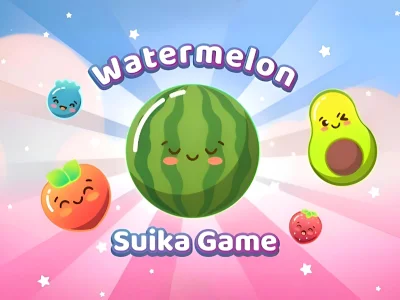 Leikur Watermelon Suika Game á netinu