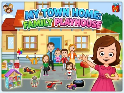 Leikur My Town Home: Family Playhouse á netinu