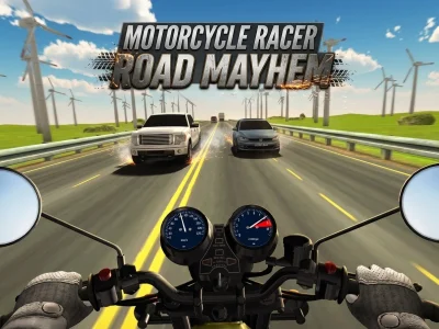 Leikur Motorcycle Racer: Road Mayhem á netinu