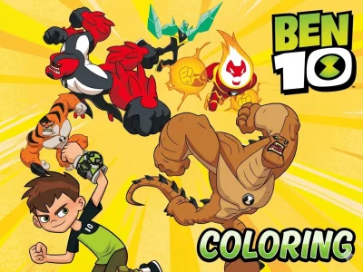 Leikur Ben 10 Coloring á netinu