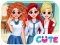 Leikur BFF Princess Back To School á netinu