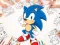 Leikur Sonic Coloring á netinu