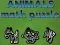 Leikur Animals Math Puzzles á netinu