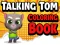Leikur Talking Tom Coloring Books á netinu