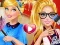 Leikur Cinderella And Barbie Teen Rivalry á netinu