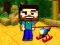 Leikur Mineblock Helicopter Adventure á netinu