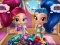 Leikur Shimmer And Shine Wardrobe Cleaning á netinu
