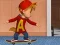 Leikur Alvinnn und Die Chipmunks: Skateboard Wahnsinn á netinu
