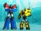 Leikur Transformers Robots in Disguise: Super Mini-Con Striker á netinu
