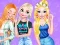 Leikur Princesses and Pets Matching Outfits á netinu