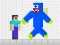 Leikur Noob Vs Blue Monster á netinu