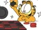 Leikur Garfield: Checkers á netinu