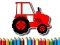 Leikur Easy Kids Coloring Tractor á netinu