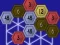 Leikur 18 hexagons á netinu