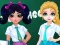 Leikur Jacqueline and Eliza School Bag Design Contest á netinu