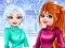 Leikur Sisters Winter Holiday Drama á netinu