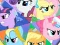 Leikur Pony Round Puzzle á netinu