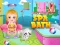 Leikur Baby Hazel Spa Bath á netinu