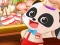 Leikur Little Panda's Food Cooking á netinu