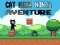 Leikur Cat Meow Ninja Aventure á netinu