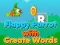 Leikur Flappy Parrot with Create Words á netinu