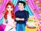 Leikur Mermaid Girl Wedding Cooking Cake á netinu