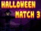 Leikur Halloween Match 3 á netinu