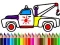 Leikur Back To School: Truck Coloring Book á netinu