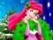 Leikur Ariel The Little Mermaid Christmas Dres Up á netinu