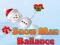 Leikur Snow Man Balance á netinu