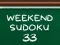 Leikur Weekend Sudoku 33 á netinu