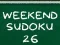 Leikur Weekend Sudoku 26 á netinu