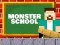 Leikur Monster School: Roller Coaster & Parkour á netinu
