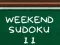 Leikur Weekend Sudoku 11 á netinu