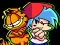 Leikur Funkin' On a Monday with Garfield the cat á netinu